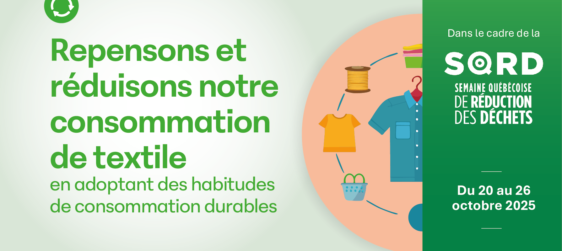 Repensons et réduisons notre consommation de textile